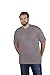 Produktbild Premium V-Ausschnitt T-Shirt Plus Size Herren Sale, Hellgrau, 4XL