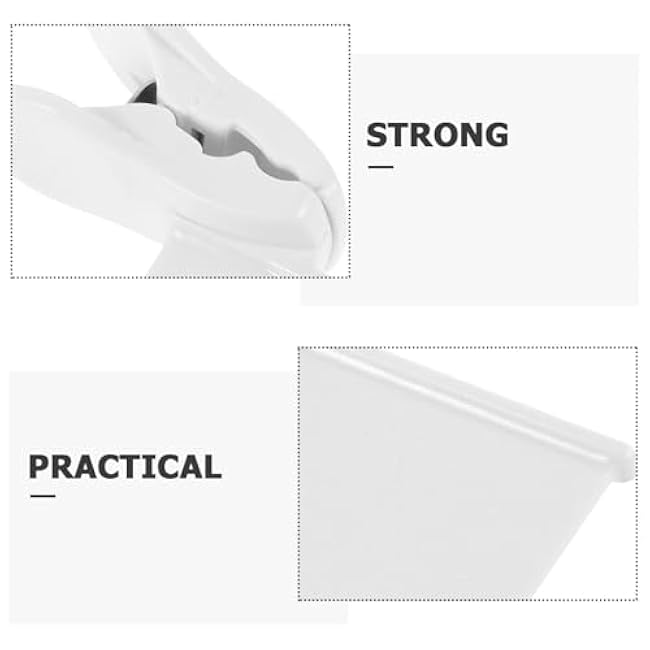 4pcs Refrigerator Separator Clips Food Partition Board for Side Door Storage Convenient Freezer Divider for Kitchen Organization