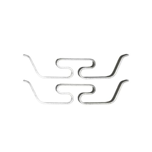 Image of Detroit Axle - Front Brake Pads for Volvo S60 S90 XC60 XC90, V60 V90 Cross Country Recharge, C40 XC40 Rechange, Ceramic Brake Pads with Hardware Replacement