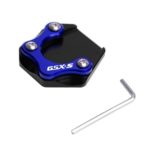 Extension béquille GSX-S 750 anti-enfoncement Plaque support de sécurité