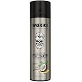 Sujeción fácil: el spray Bandido Coconut Sheen para cabello seco está enriquecido con aceite de coco natural y extractos de vitaminas para combatir el cabello seco y sin brillo