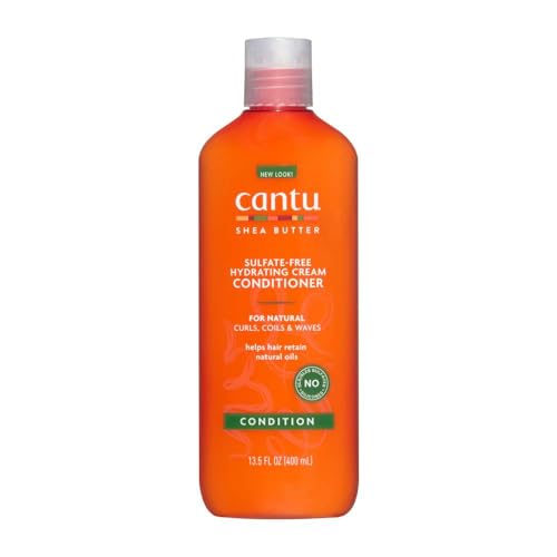 CANTU Sheabutter für natürliches Haar sulfatfreie Feuchtigkeitscreme Kur 400 ml