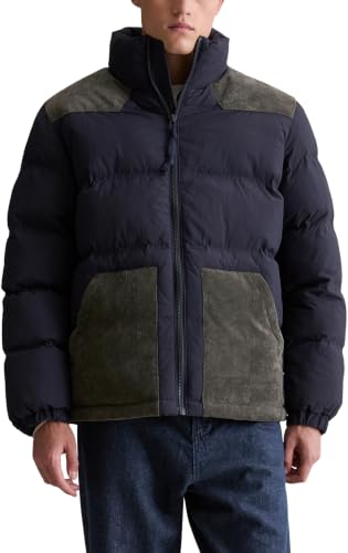 Marc OߴPolo Denim Herren Steppjacke mit Cord-Einsätzen wasserabweisend – Ansicht 1