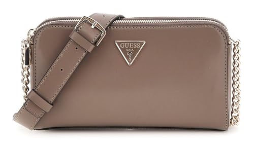 GUESS Daryna Status Crossbody Dark Taupe