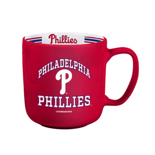 Taza Philadelphia Phillies 15oz a Rayas miniatura 1