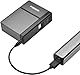 2 in 1 Aluminium Zigarettenetui mit Feuerzeug Elektronisch, Elegante Entwurf Aluminium Zigarettenbox mit Elektronisches Feuerzeug Aufladbar