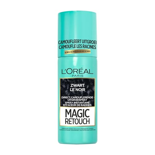 LOral Paris Magic Retouch Uitgroei Camoufleerspray - Zwart