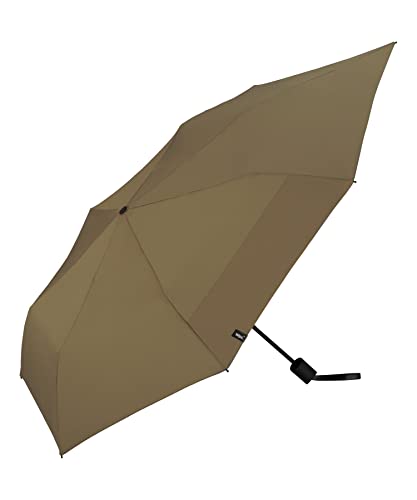 Wpc. 雨傘 UNISEX バックプロテクトフォールディングアンブレラ ブラウン 55cm 鞄濡れない 雨晴兼用 継続はっ水 メンズ レディース 折りたたみ傘 UX004-912