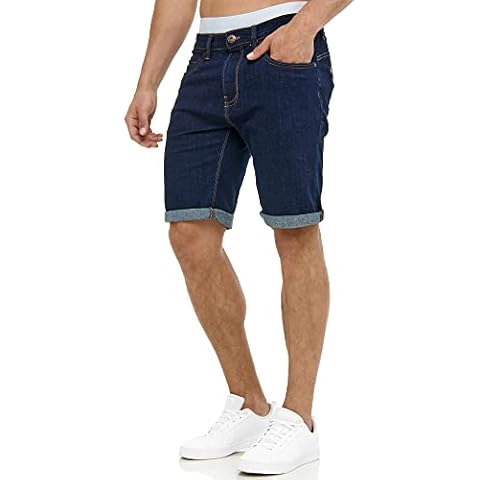 Indicode Men's Caden Denim Shorts with Pockets Cover