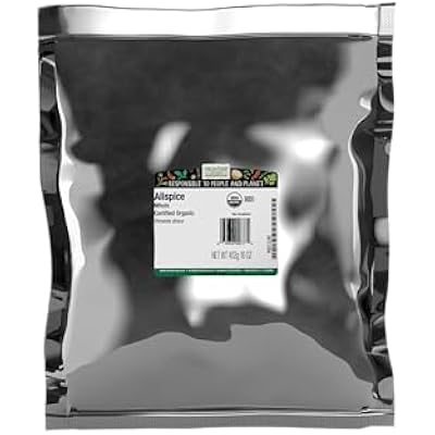 Frontier Co-op Organic Allspice Whole, Certified Organic, Kosher, Bulk Spice | 16 Ounce (Pack of 1)