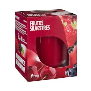 Vela perfumada Frutos Silvestres Bosque Verde vaso de cristal Caja 1 ud. Pack 2