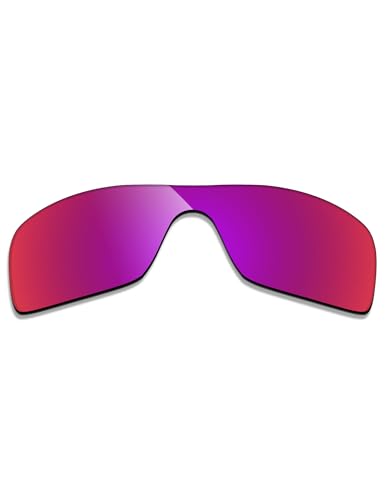 Image of Alphax Midnight Sun Mirrored Polarized Replacement Lenses for Oakley Turbine Rotor OO9307 Sunglasses