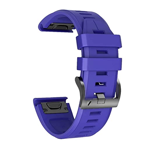 Bracelet de montre de sport bicolore pour Garmin Fenix outdoor et running 26mm