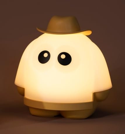 WANIDEA Ghost Night Light Ghosts Night Light Halloween Nihgtlight LED Rechargeable Night Light Suitable for Halloween Gifts and