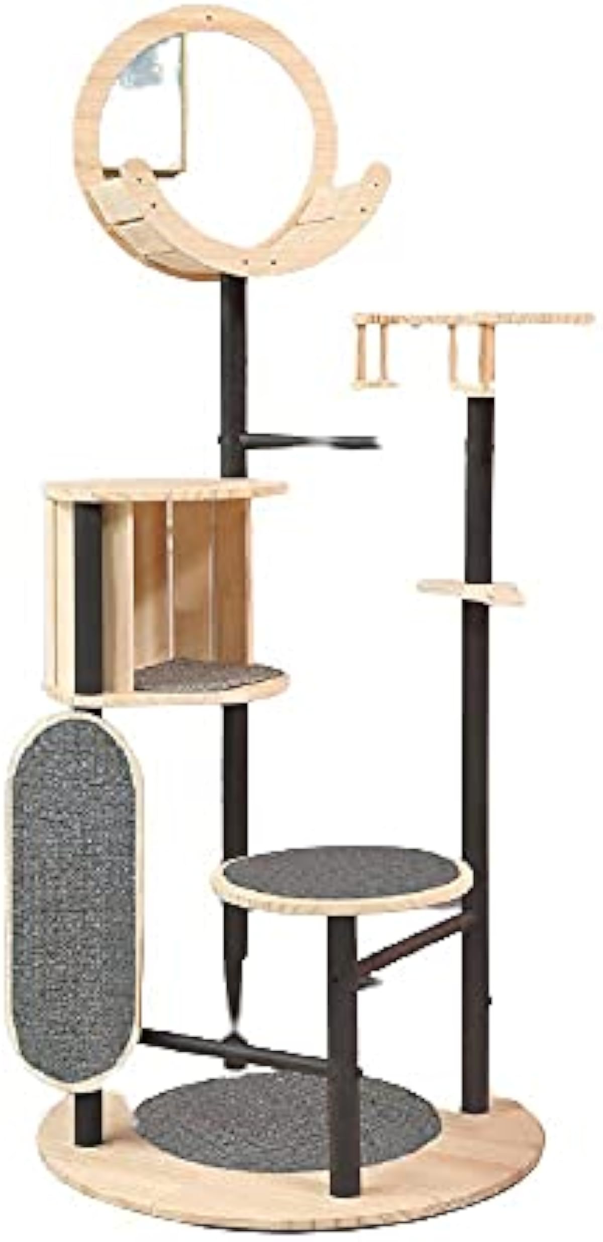 日本製 Nuyi ペット猫用ジャングルジム シンプルな猫用トイレキャットツリー オールシーズンユニバーサル 屋内アクティビティセンター 一体型猫用 ジャングルジム Bキャットクライミングフレーム 製作元直販 Littleshopp Com