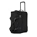 Scotch & Soda Amsterdam Travel Duffel Bag, Black, 21-Inch Rolling