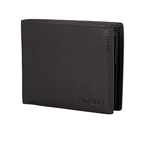 Samsonite Men's Travel Accessories Wallet, Marron (Ebony Brown), 12.2 x 1.5 x 9.7 cm