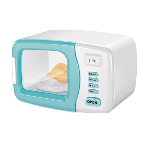 Well Home Microondas de juguete con luz