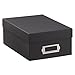 Simply Tidy Photo Storage Box Store and Protect Pictures, Documents, and Prints - Black, Bulk 12 Pack