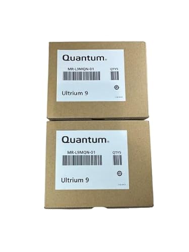 10-Pack Quantum LTO 9 MR-L9MQN-01 Ultrium Data Cartridge