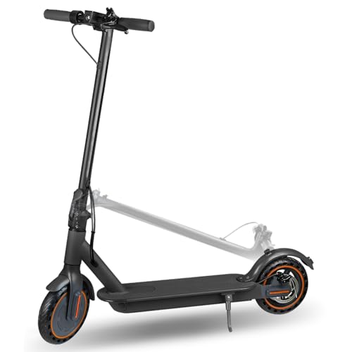 Electric Scooter, 8.5″ Solid Tires E-Scooter, Powerful 500W