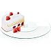 Stimo Tortenplatte 360º drehbar runder Drehteller Kuchen Servieren Dekorieren Glas ∅ 32 cm Servierteller