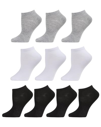 Image of MeMoi Women's 10-Pack Low Cut Ankle Socks, Running, Gym, Fitness Apparel