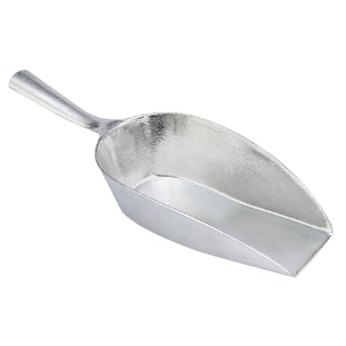 Warmhm Paletta Alluminio Multifunzione Per Ghiaccio e Alimenti Utensile Ergonomico Per Cucina Per Cubetti Di Ghiaccio Patatine e Farina Facile Da Pulire e Comodo Da Usare