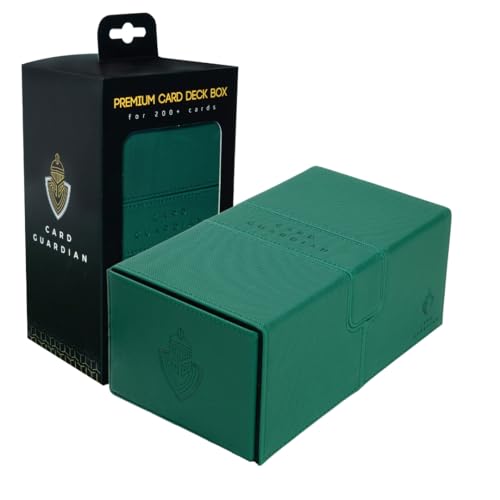 ✔ ARCHIVIAZIONE PERFETTA DELLE CARTE - La miglior scatola per mazzi di alta qualità priva di PVC per conservare il tuo mazzo di carte. Dotata di copertina rigida anteriore e posteriore, chiusura a magnete e materiale anti-graffio e anti-macchia.