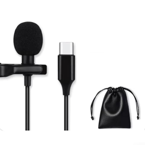 Image of Type-C Lavalier Microphone For Insta360 X5 / GO Ultra Action Camera, Travel Recording Equipment, External Mic With Clear Audio Recording For Video Blogging /Travel Recording