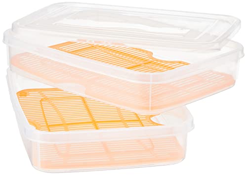 Porta Frios Duplo com Tela Nitronplast Incolor