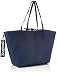 Desigual Accessories PU Shopping Bag, Bolsa de la compra para Mujer, azul,...