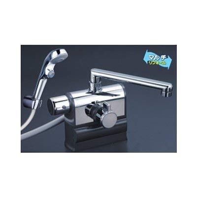 Amazon.co.jp: KVK デッキ形サーモスタット式シャワー 左ハンドル仕様  