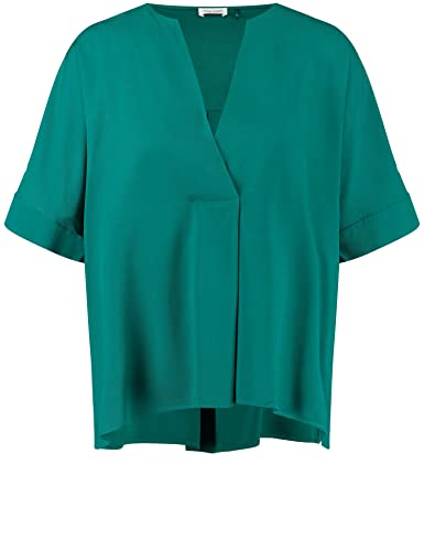 Gerry Weber 760015-31408 Blusas, Verde Hierba, 38 para Mujer