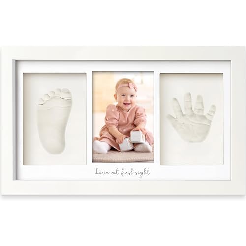0TO1 TECH Baby Handprint Footprint Kit, Keepsake Photo Frame...