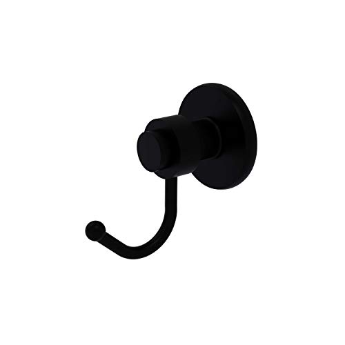 Allied Brass 920 Mercury Collection Robe Hook, Matte Black