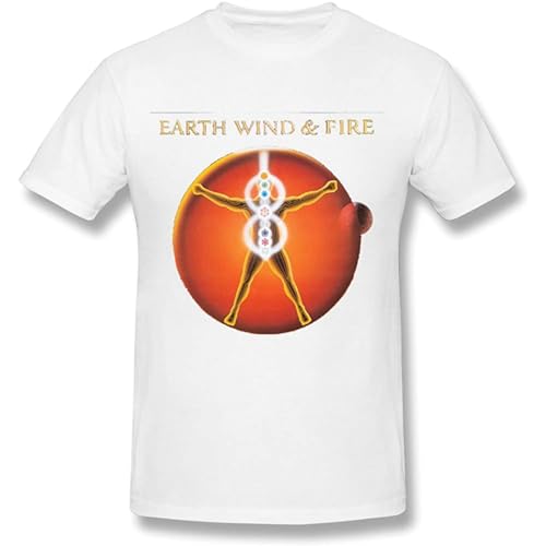 Photo de Men's Earth Wind & Fire Album Art T Shirt