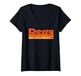 Photo Gallery donna derry, pennsylvania retro anni 80 maglietta con collo a v Photo Gallery donna derry, pennsylvania retro anni 80 maglietta con collo a v