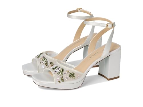 Sandale à Talon Kirra Betsey Johnson Ivoire 41 en Finition Haute Couture