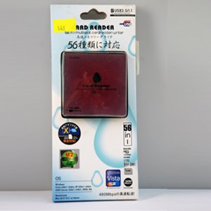 Lettore Di Memory Card Esterno Usb 2.0 "Multicolor"