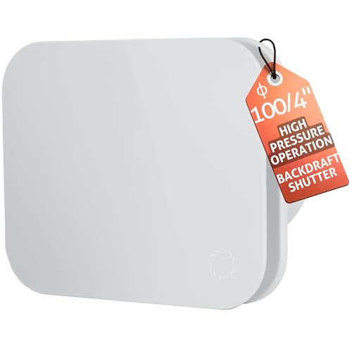 Turbionaire TREND 100 SWM Extractor, Extracción, Ventilación para Baño, Pared/Techo, Panel Frontal Blanco Opaco, Diámetro 100mm, 35Pa, Valvula Antirretorno, Silencioso 33dB, IPX4, Garantía 3 Años