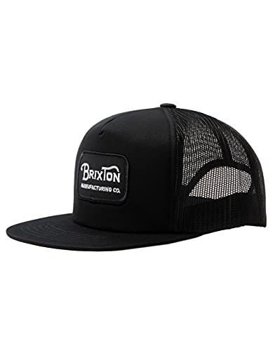 Brixton Unisex Grade Mesh Cap Hut, BLACK/BLACK, Einheitsgröße EU Cover