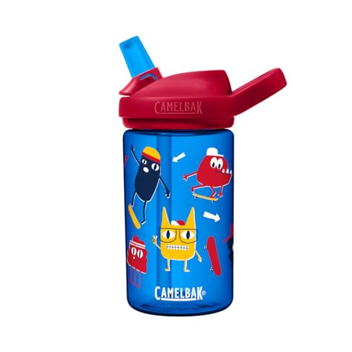 CAMELBAK Eddy + Niños 0,4 L Botella Skate Monsters
