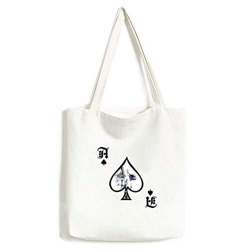 Sac à main aquarelle Poker Spade finition premium sac lavable multicolore