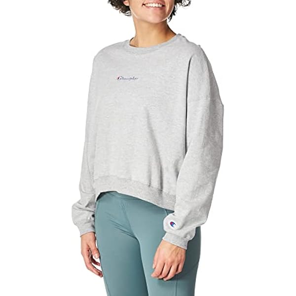 Champion kvinnor – moderskap Middleweight Oversized Graphic Crew Skjorta