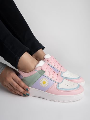 Image of Shoetopia Women Lace Up Sneaker Shoes