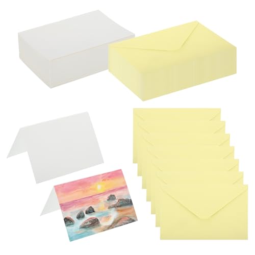 Cartes aquarelle en coton qui ne gondolent pas pour vos notes créatives
