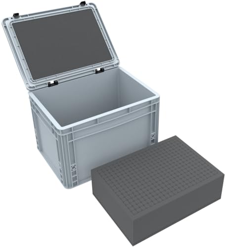 Contenedor de miniaturas Eurobox Feldherr con espuma Pick & Pluck de alta densidad 5