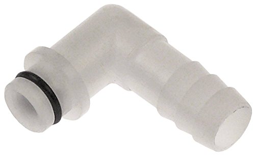 SHUR Flo Raccord de tuyau Plastique Blanc Entrée gaz connecteur 1/4 'Post de Mix Cover