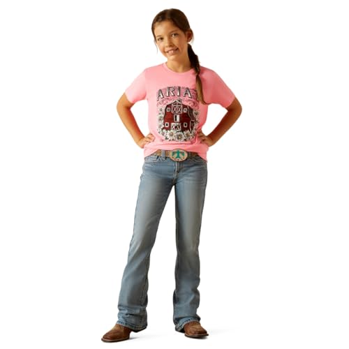 Ariat Girls' Ariat Floral Farm T-Shirt3